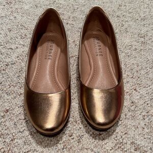 Journee Collection Rose Gold Flat size 7